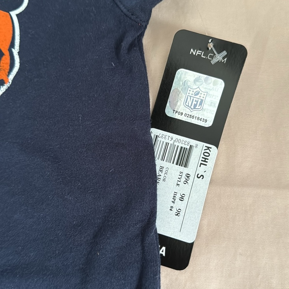 NFL CHICAGO BEARS 3-PIECE BABY SET MERCHANDISE - Picture 6 of 8